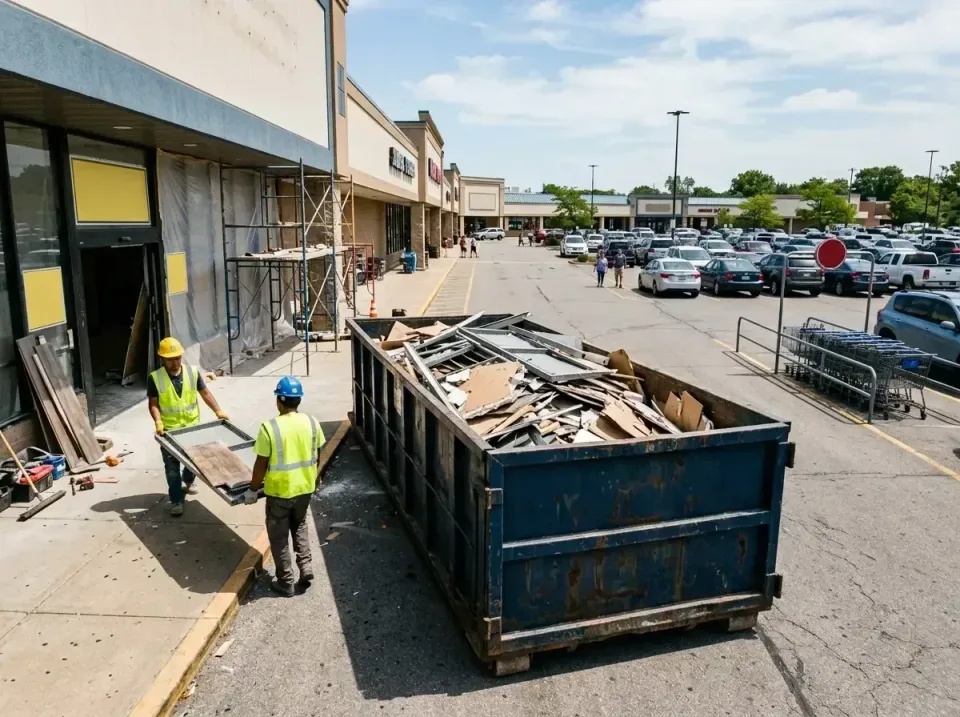 retail-store-renovation-debris-003 — frequently asked questions, Roll-off Dumpster Rentals in North Druid Hills, GA